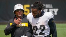 Steelers’ new OC Eddie Faulkner doesn’t want to talk about it