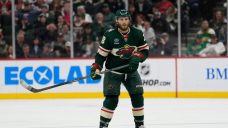 Wild’s Hartman to have hearing for slew-footing Red Wings’ DeBrincat