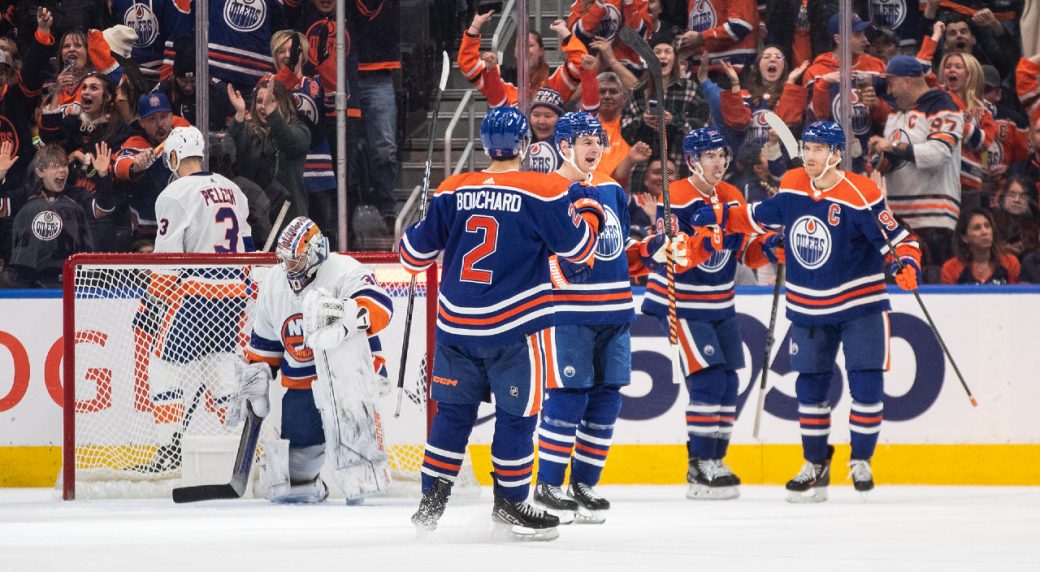 ‘A crazy 48 hours’ Oilers pull together to earn first win for Knoblauch