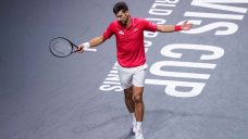 Djokovic’s winning streak at Davis Cup ends with defeat to Sinner