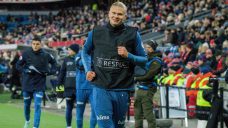 Erling Haaland out of Norway’s game against Scotland with foot injury