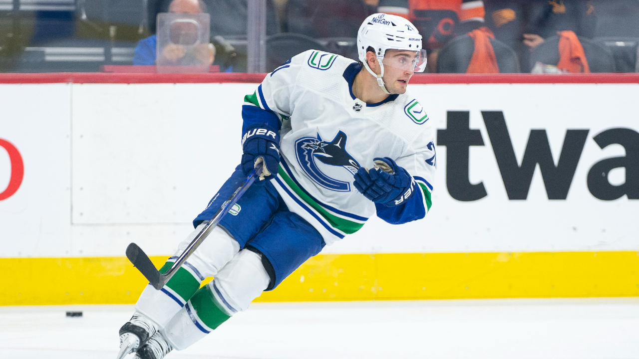 Canucks’ Nils Hoglander week-to-week with lower-body injury