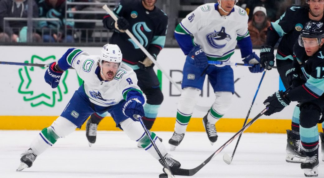 Canucks continue to find success in Seattle, run away with win vs. Kraken