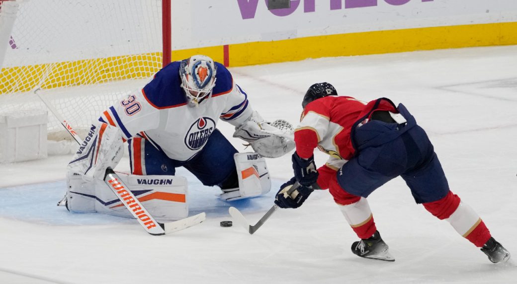 A tire fire in their own zone, Oilers blow two leads in loss to Panthers