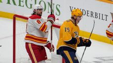 Music City Miss: ‘Slow and sloppy’ Flames take step back in Nashville