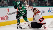 Short-handed Senators can’t hold off Stars’ third-period comeback