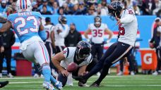 Texans win without Stroud, beating Titans on Fairbairn’s 54-yard field goal in OT