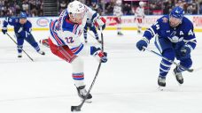 Rangers down Maple Leafs to snap Toronto’s nine-game point streak