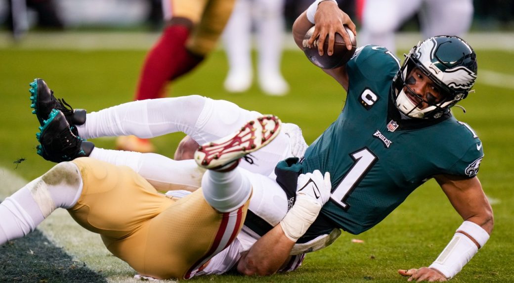 NFL Live Tracker 49ers vs. Eagles