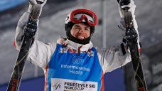 Canadian freestyle star Mikael Kingsbury wins first moguls title of season