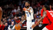 Mavericks’ Irving exits game vs. Trail Blazers with right foot injury