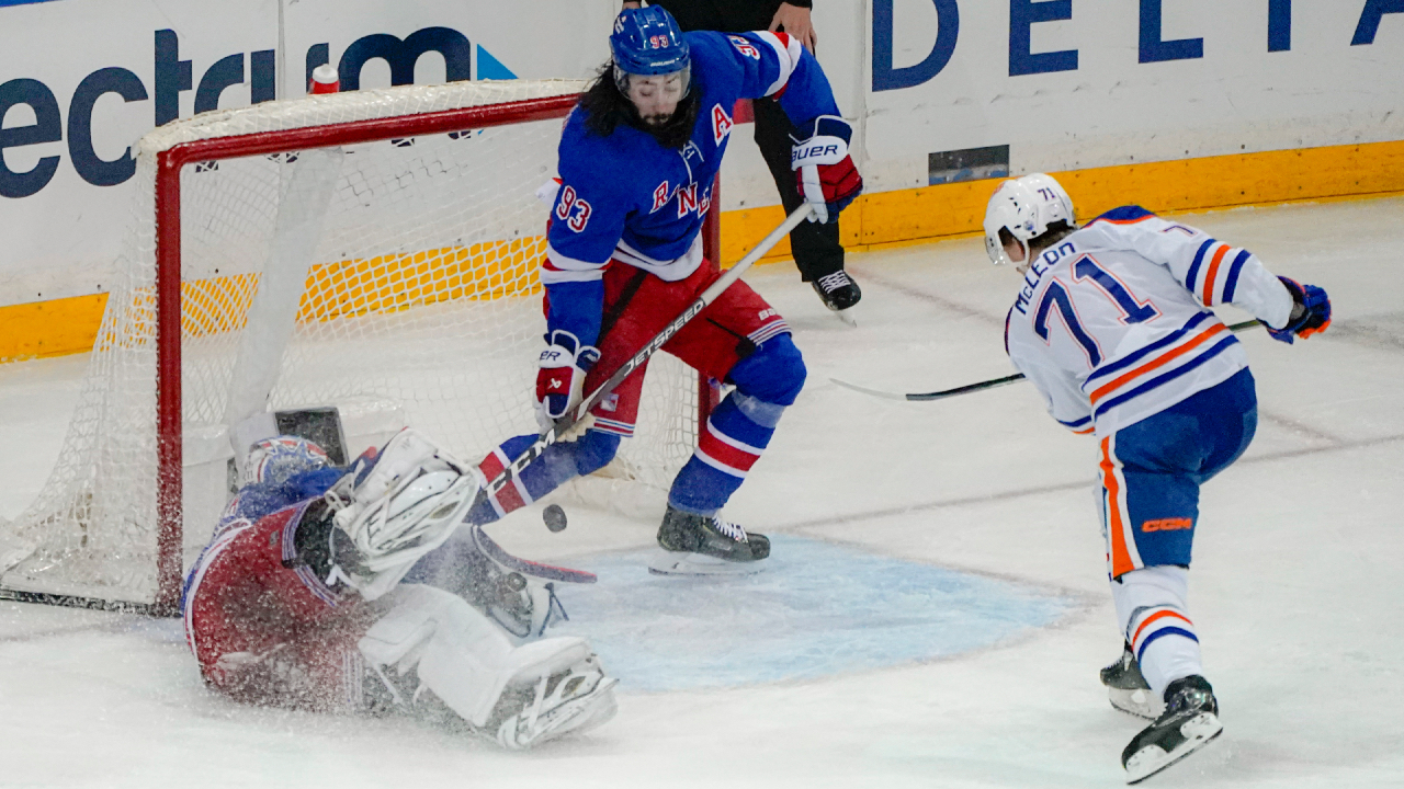 Foegele, McLeod help Oilers rally for win over Rangers - Sportsnet.ca