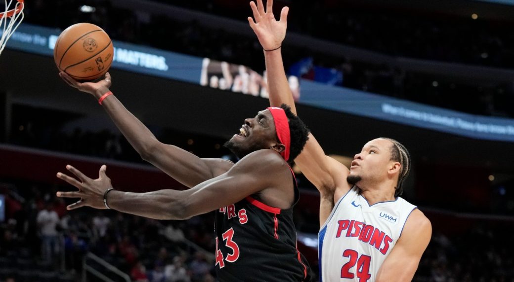 Pistons snap historic 28game losing streak with win over Raptors BVM