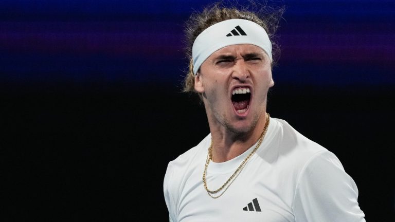 Alexander Zverev beat Alejandro Tabilo to advance to the Italian Open final. (AP/Mark Baker)