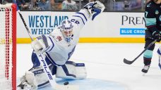 ‘Hungry for the net’: Ilya Samsonov’s first win in 43 days is clutch