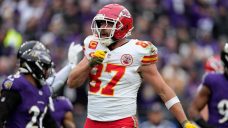 Chiefs’ Kelce sets NFL record for most career post-season receptions