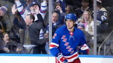 Rangers’ Chytil to miss remainder of season with upper-body injury