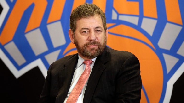 New York Knicks owner James Dolan, pictured in 2014. (Kathy Willens/AP)
