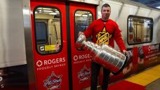 Rogers brings Stanley Cup onto Toronto subway to promote NHL All-Star weekend