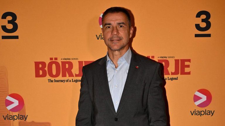 Ottawa Senators general manager Steve Staios. (HENRIK MONTGOMERY/TT News Agency/AFP via Getty Images)