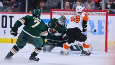 Farabee’s second goal lifts Flyers past Wild in overtime