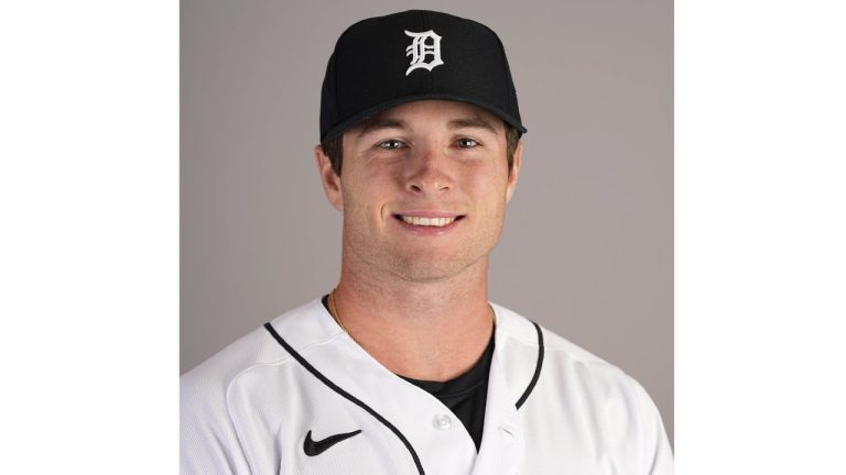 FILE - This is a 2023 photo of Colt Keith of the Detroit Tigers baseball team. (David J. Phillip/AP)