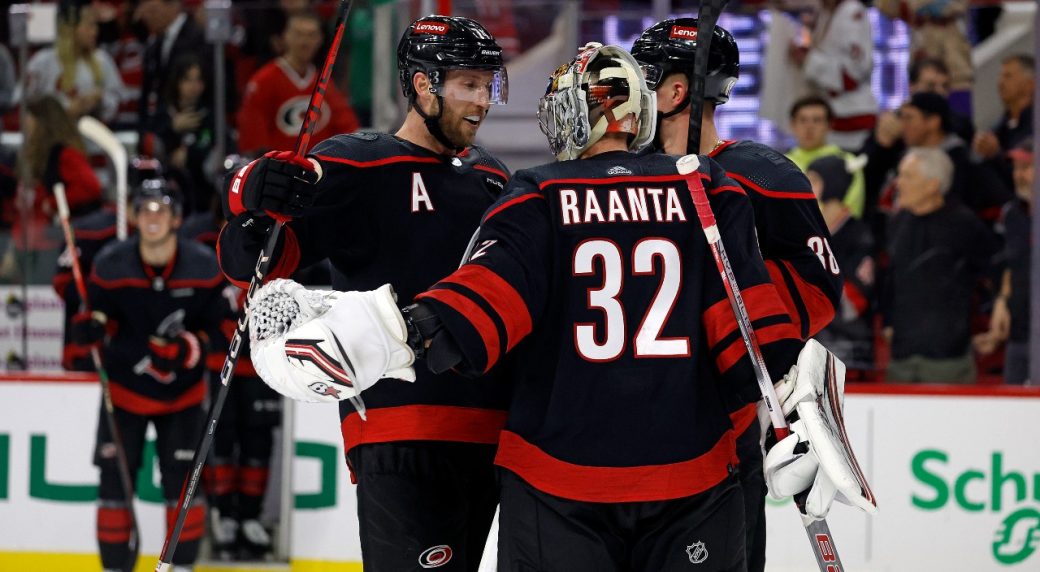 NHL Recap Aho, Teravainen lead Hurricanes to Victory; Ruff Hit by Puck