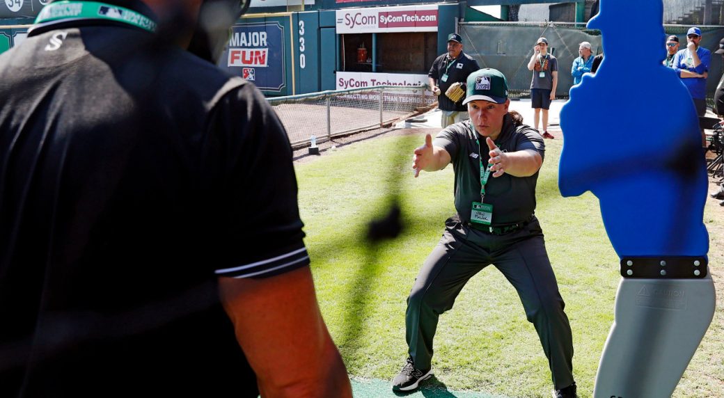 Jen Pawol on verge of becoming first MLB female umpire, gets full-time spring training assignment
