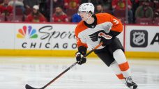 Flyers&#8217; Drysdale exits game vs. Penguins with upper-body injury