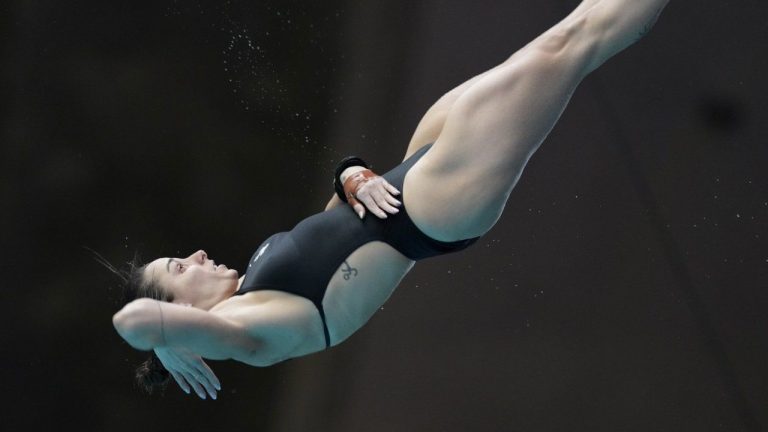Canada’s Pamela Ware advanced to the women’s three-metre springboard final at the World Aquatics Diving World Cup on Thursday. (CP/Christinne Muschi)