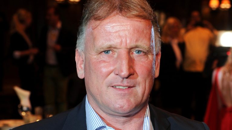 Andreas Brehme is shown in this July 17, 2012 photo. Andreas Brehme, who scored the only goal as West Germany beat Argentina to win the 1990 World Cup final, has died. He was 63. Brehme’s partner Susanne Schaefer has confirmed his death in a statement to Germany’s dpa news agency. (Tobias Hase/dpa via AP)