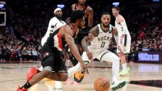 Trail Blazers spoil Lillard’s return to Portland with victory over Bucks