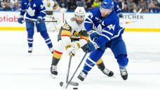 Maple Leafs’ win streak halted at seven after loss to Golden Knights