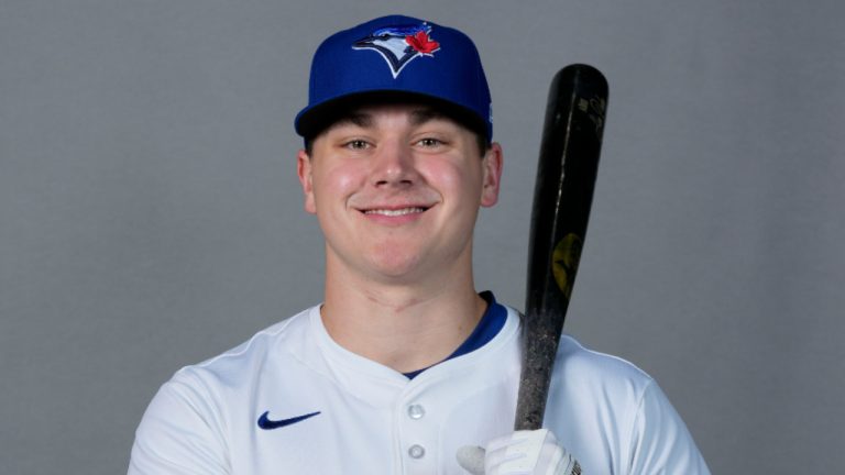 Toronto Blue Jays prospect Alan Roden. (Charlie Neibergall/AP) 