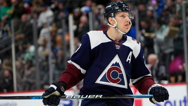 Colorado Avalanche centre Nathan MacKinnon. (AP) 