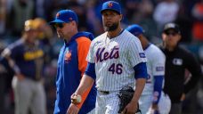 Mets’ Ramirez suspended three games for intentionally throwing at Brewers’ Hoskins