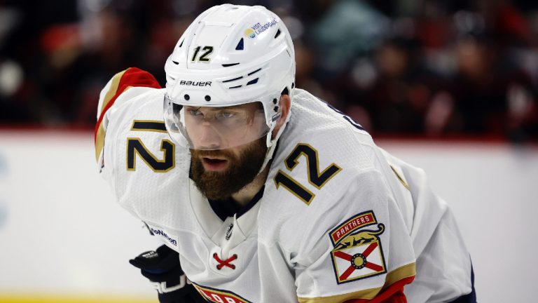 Florida Panthers' Jonah Gadjovich. (Karl B DeBlaker/AP)