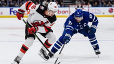 Devils’ Jack Hughes sidelined with upper-body injury