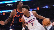 Anunoby returns, Hart delivers another triple-double as Knicks rout 76ers