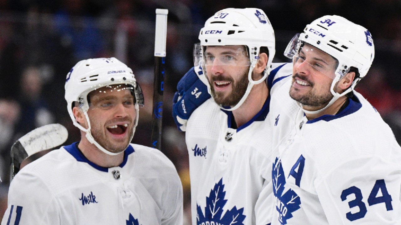 Max Domi, Auston Matthews 'outstanding' on Maple Leafs' new top line - Sportsnet.ca