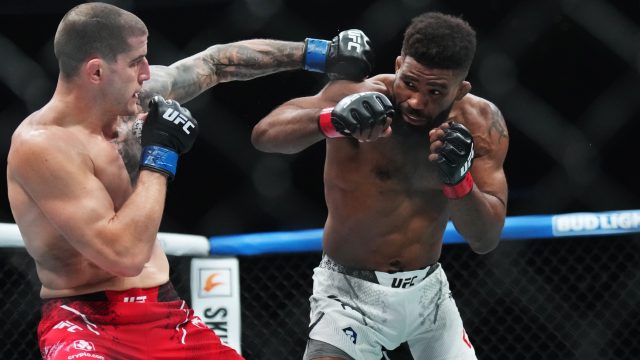 Marc-Andre-Barriault-fights-Chris-Curtis-during-a-middleweight-bout-at-UFC-297-in-Toronto