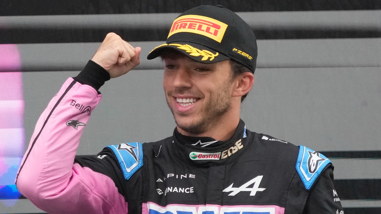 Gasly Driver French driver Pierre Gasly signs multi-year extension with Alpine team ...