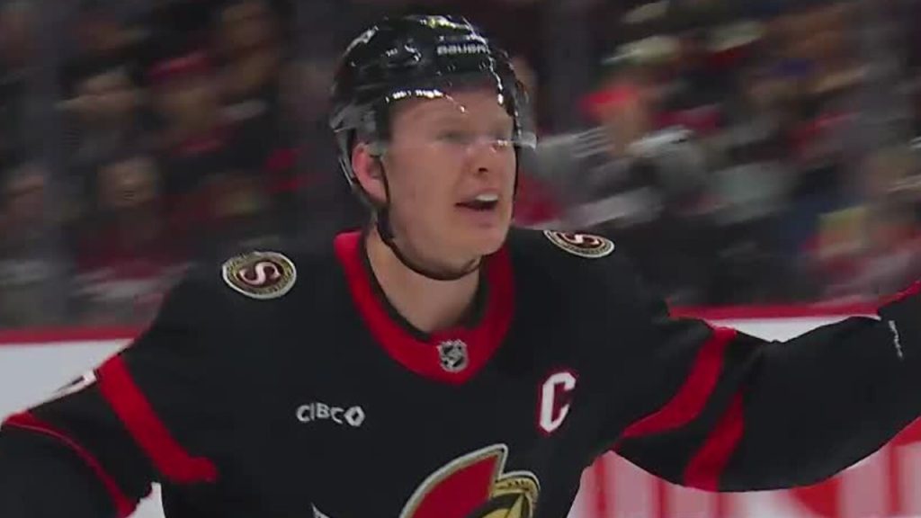 Senators' Tkachuk irate as Hischier puts puck into empty net after buzzer