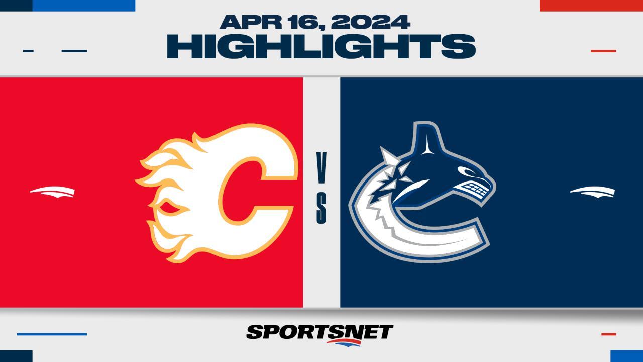Vancouver Canucks vann 4-1 mot Calgary Flames – säkrade Pacific-divisionen
