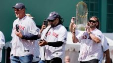 Red Sox honour 2004 championship team, Tim Wakefield’s family ahead of home opener