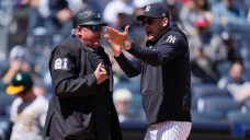 Fan gets Yankees manager Aaron Boone ejected after just five pitches into game