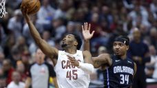 Donovan Mitchell powers Cavaliers to win over Magic and 2-0 lead in series