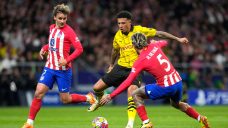 Atletico Madrid beats Dortmund in first leg of Champions League quarters