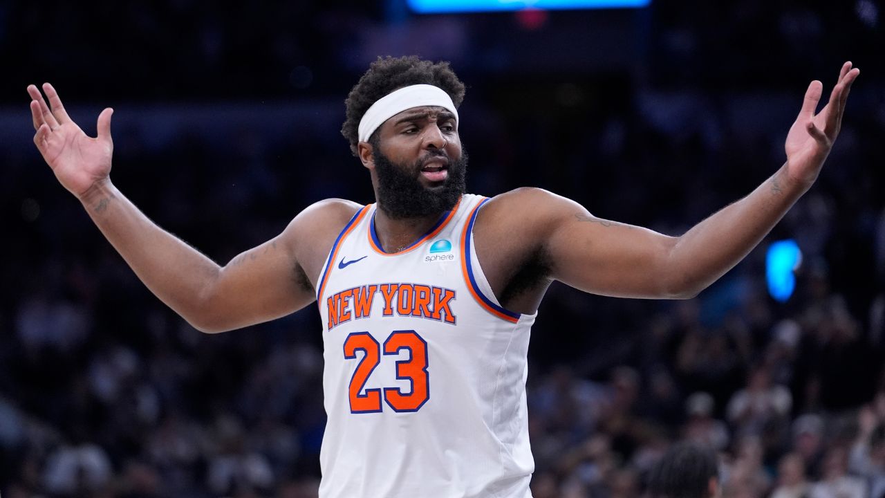 Knicks without key backup Mitchell Robinson in Game 2 due to illness