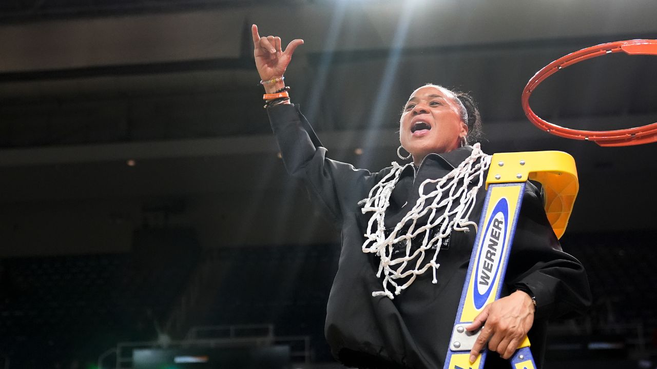 South Carolina's Dawn Staley is the AP Coach of the Year for the second ...
